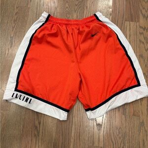 Nike University of Illinois Illini shorts
